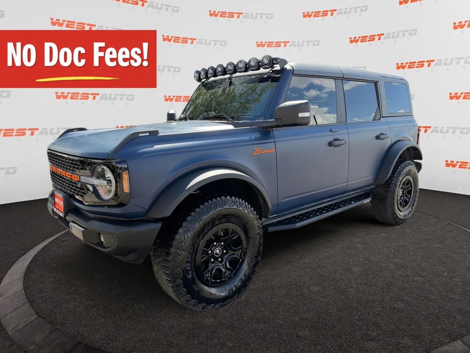 Red 2022 Ford Bronco Wildtrak for sale in West Valley City, UT