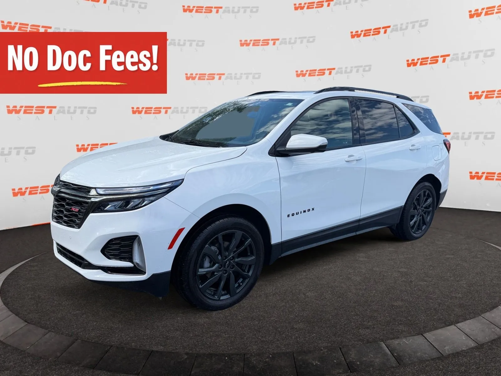 White 2023 Chevrolet Equinox RS for sale in West Valley City, UT