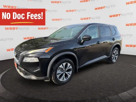 Black 2023 Nissan Rogue SV for sale in West Valley City, UT