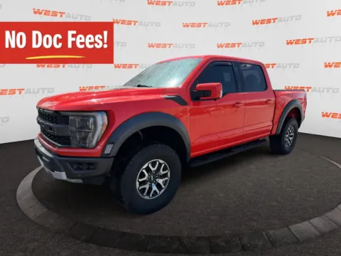 Orange 2021 Ford F-150 Raptor for sale in West Valley City, UT