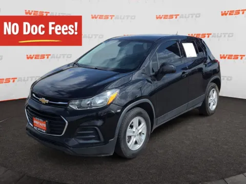 Black 2021 Chevrolet Trax LS for sale in West Valley City, UT