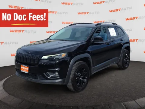 Black 2022 Jeep Cherokee X for sale in West Valley City, UT