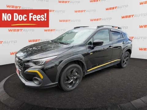 Black 2024 Subaru Crosstrek Sport for sale in West Valley City, UT