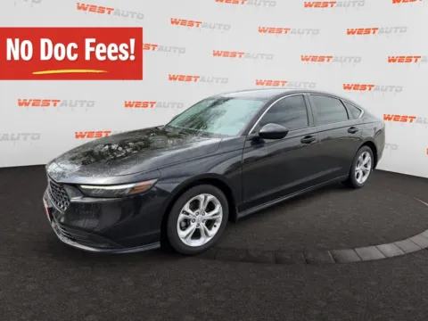 Black 2023 Honda Accord LX for sale in West Valley City, UT