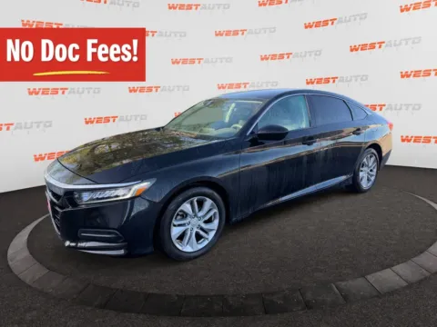 Black 2020 Honda Accord LX for sale in West Valley City, UT