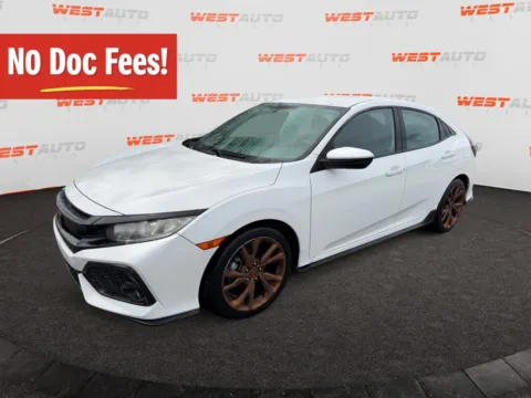 White 2017 Honda Civic Sport for sale in West Valley City, UT