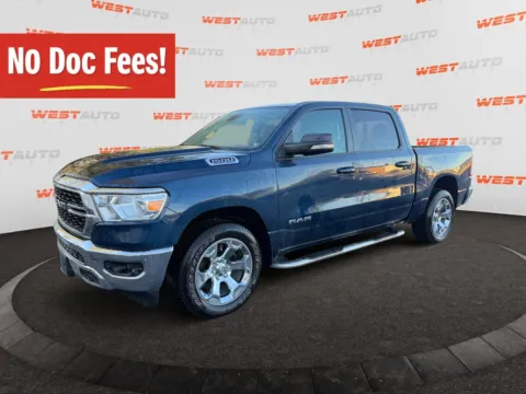 Blue 2022 Ram 1500 Big Horn/Lone Star for sale in West Valley City, UT
