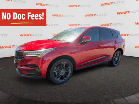 Red 2021 Acura RDX A-Spec Package for sale in West Valley City, UT