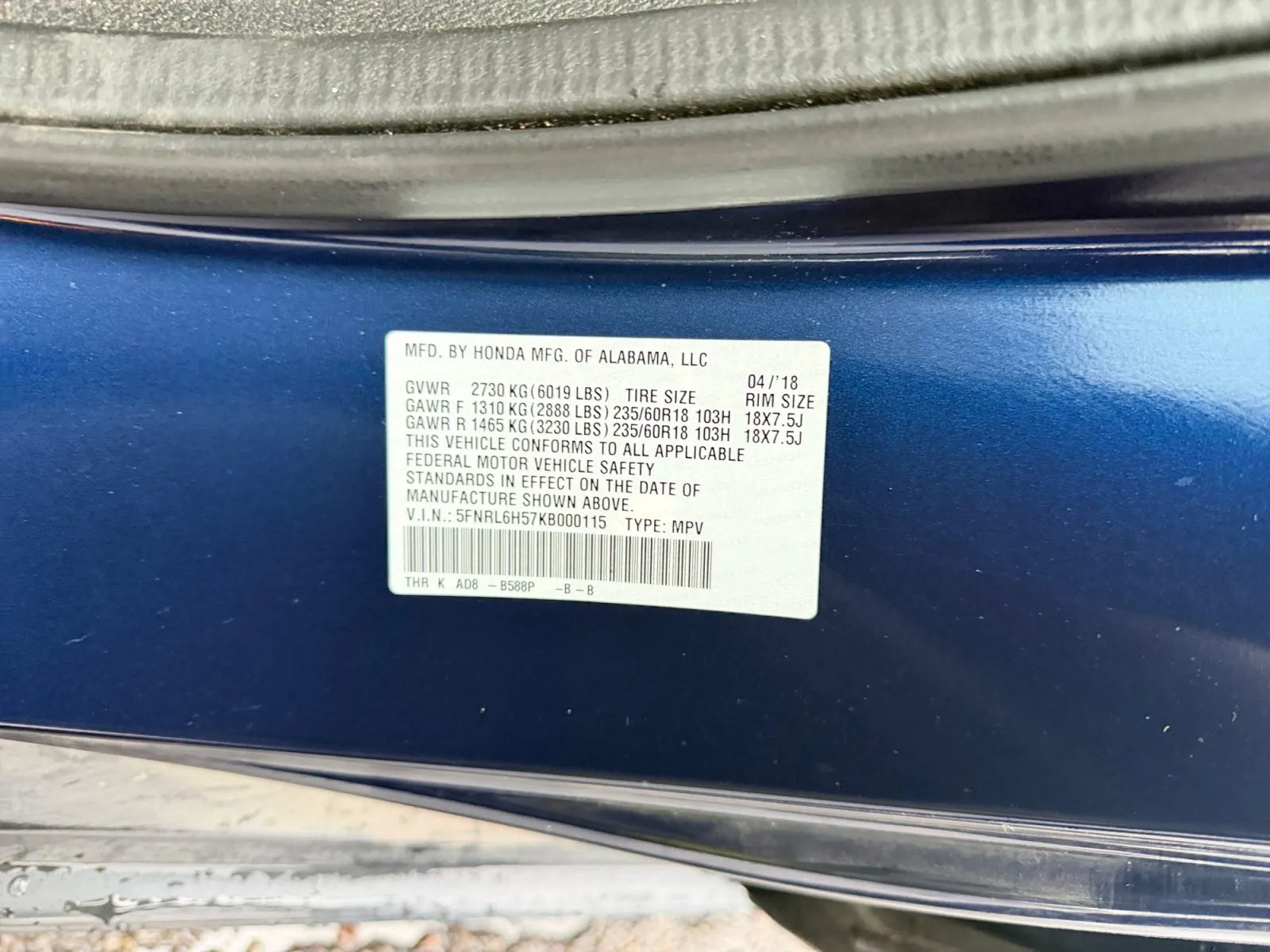 Honda Odyssey photo 40