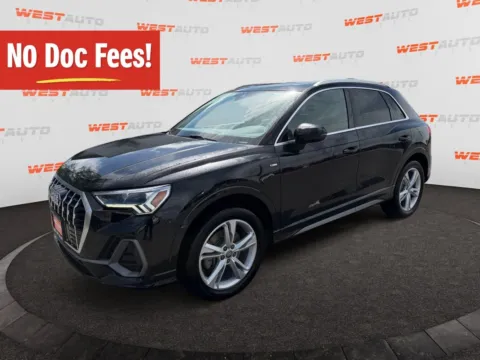 Black 2020 Audi Q3 Premium Plus S line for sale in West Valley City, UT