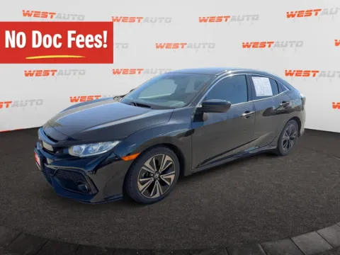 Black 2019 Honda Civic EX for sale in West Valley City, UT