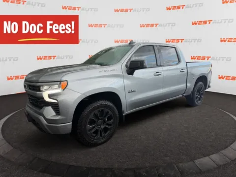 Gray 2023 Chevrolet Silverado 1500 RST for sale in West Valley City, UT