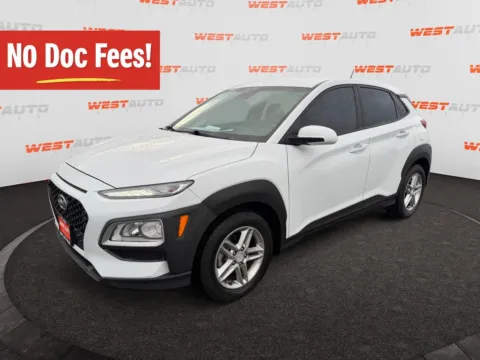 White 2021 Hyundai Kona SE for sale in West Valley City, UT