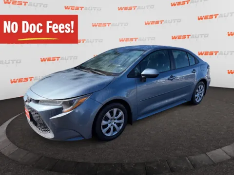 Gray 2020 Toyota Corolla LE for sale in West Valley City, UT