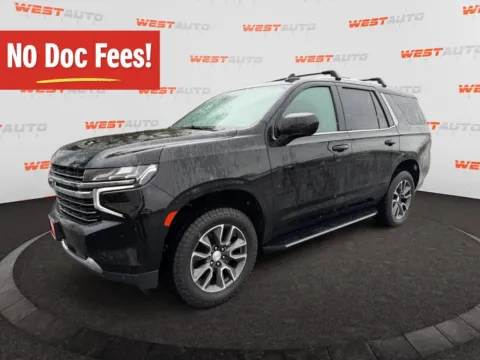 Black 2021 Chevrolet Tahoe LT for sale in West Valley City, UT