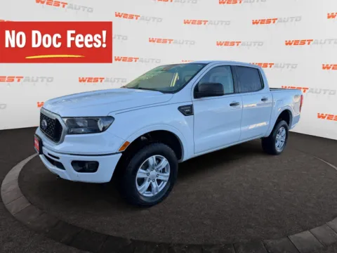 White 2019 Ford Ranger XLT for sale in West Valley City, UT