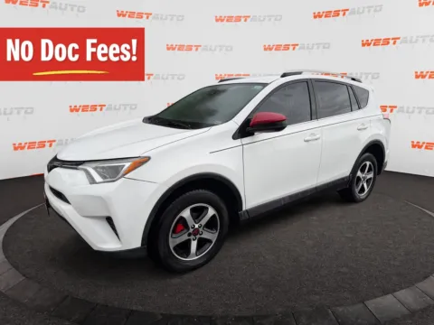 White 2018 Toyota RAV4 LE for sale in West Valley City, UT