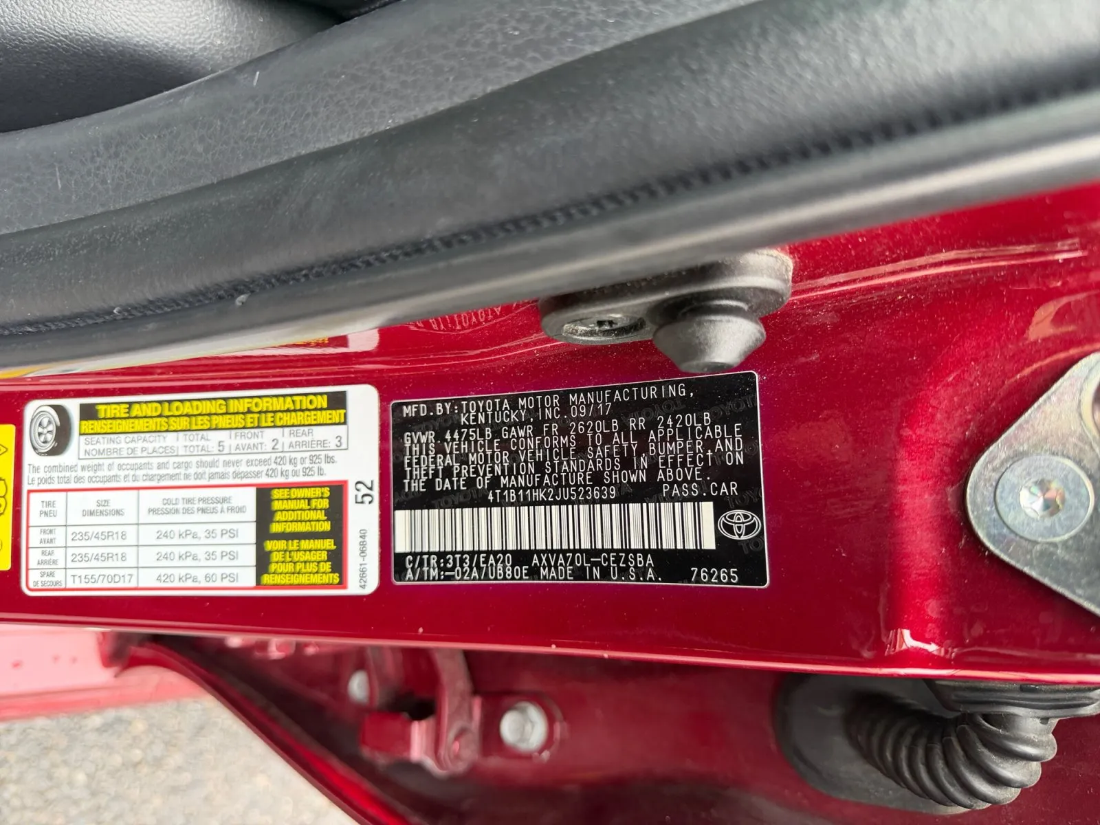 Toyota Camry photo 35
