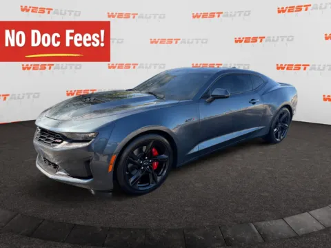 Gray 2021 Chevrolet Camaro LT1 for sale in West Valley City, UT