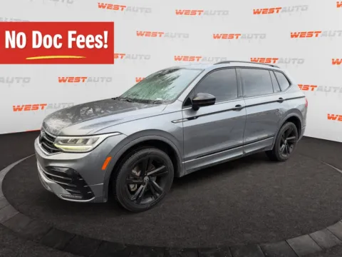Gray 2023 Volkswagen Tiguan 2.0T SE R-Line Black for sale in West Valley City, UT