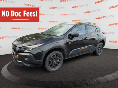 Black 2024 Subaru Crosstrek Wilderness for sale in West Valley City, UT