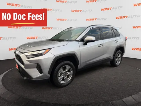 Silver 2022 Toyota RAV4 Hybrid XLE for sale in West Valley City, UT