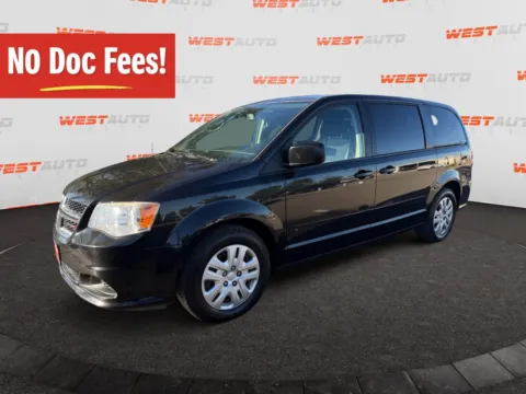 Black 2017 Dodge Grand Caravan SE for sale in West Valley City, UT