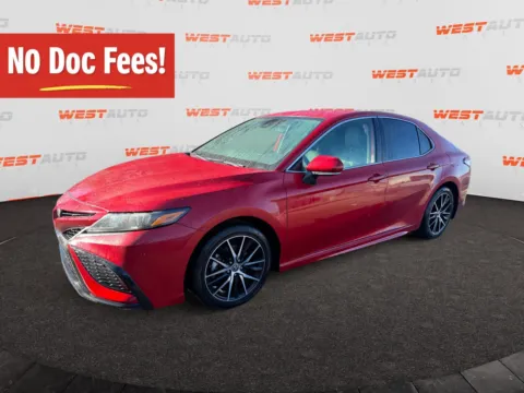Red 2023 Toyota Camry SE for sale in West Valley City, UT