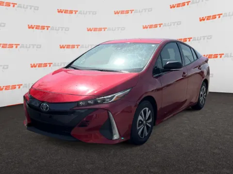 Red 2019 Toyota Prius Prime Plus for sale in West Valley City, UT