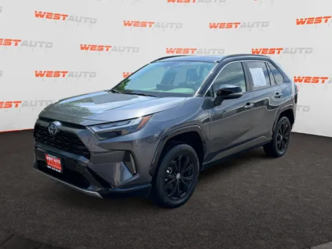Gray 2023 Toyota RAV4 Hybrid XSE for sale in West Valley City, UT