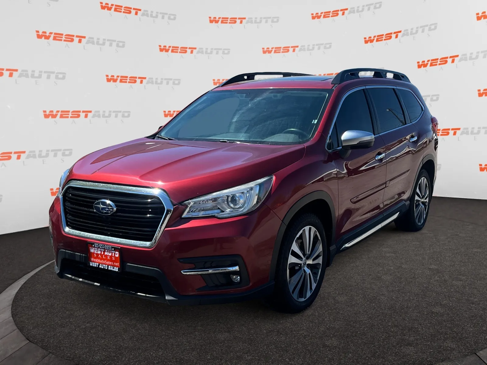 Red 2021 Subaru Ascent Touring for sale in West Valley City, UT