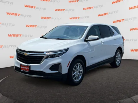 White 2022 Chevrolet Equinox LT for sale in West Valley City, UT