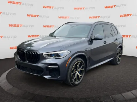 Gray 2022 BMW X5 xDrive45e for sale in West Valley City, UT