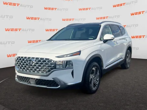 White 2023 Hyundai Santa Fe SEL for sale in West Valley City, UT