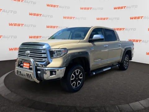 Beige 2018 Toyota Tundra Limited for sale in West Valley City, UT