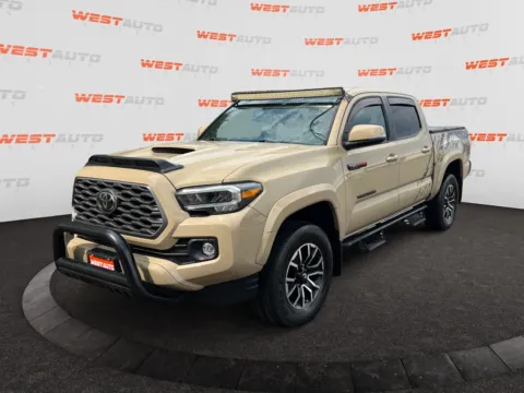 Beige 2020 Toyota Tacoma TRD Sport for sale in West Valley City, UT