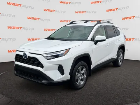 Red 2024 Toyota RAV4 Hybrid XLE for sale in West Valley City, UT