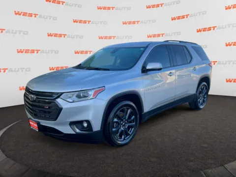 Silver 2020 Chevrolet Traverse RS for sale in West Valley City, UT