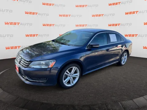 Blue 2014 Volkswagen Passat TDI SE for sale in West Valley City, UT