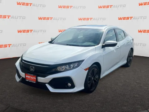 Red 2017 Honda Civic EX for sale in West Valley City, UT
