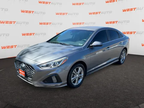 Gray 2019 Hyundai Sonata SEL for sale in West Valley City, UT