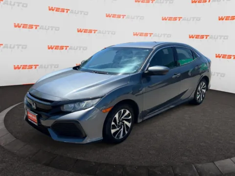 Gray 2017 Honda Civic LX for sale in West Valley City, UT