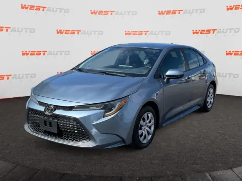 Silver 2021 Toyota Corolla LE for sale in West Valley City, UT