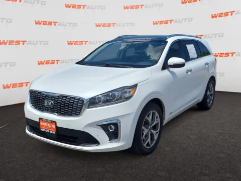 White 2019 Kia Sorento SX for sale in West Valley City, UT