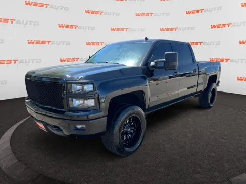 Black 2014 Chevrolet Silverado 1500 LT for sale in West Valley City, UT