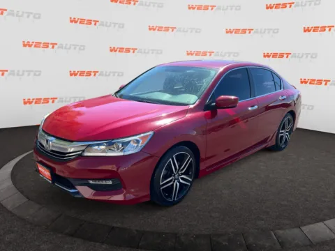Red 2017 Honda Accord Sport Special Edition for sale in West Valley City, UT
