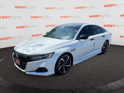 Black 2021 Honda Accord Sport for sale in West Valley City, UT