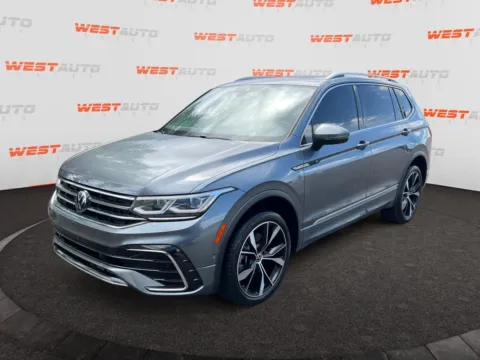 Gray 2022 Volkswagen Tiguan 2.0T SEL R-Line for sale in West Valley City, UT