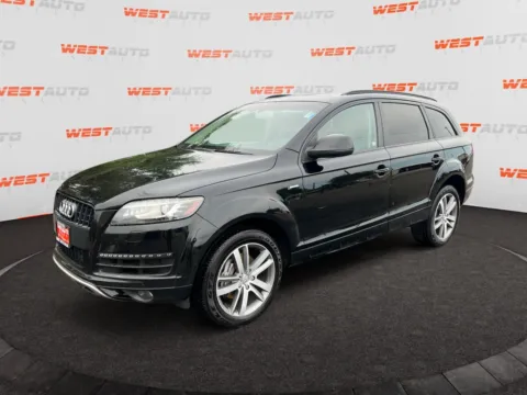 Black 2015 Audi Q7 3.0T Premium for sale in West Valley City, UT