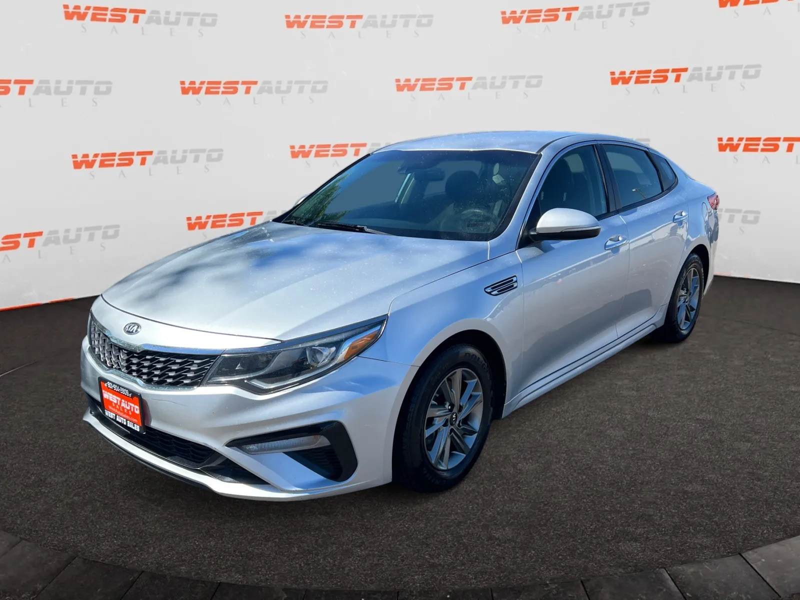 Silver 2019 Kia Optima LX for sale in West Valley City, UT